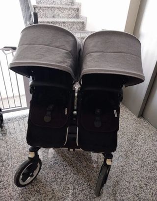 Bugaboo Donkey Gemelar: 2 Sillas + Capazo