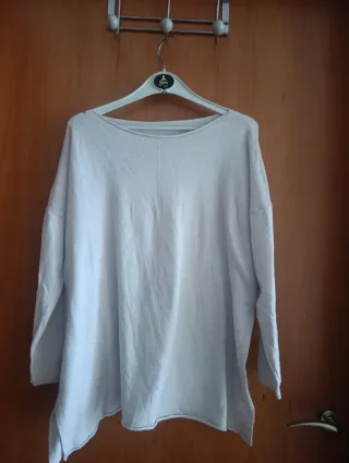 Jersey beige talla única