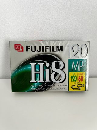 Lote 5 cintas Fujifilm Hi8 MP P6-120