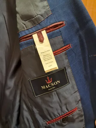 Americana sport MACSON azul