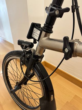 Brompton ML6 Niquelada Impecable