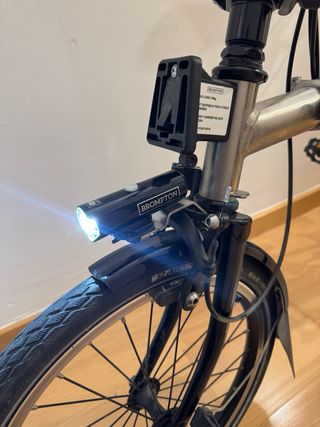 Brompton ML6 Niquelada Impecable