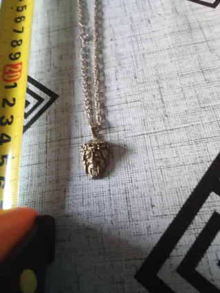 Collar Cristo Dali Plata 925