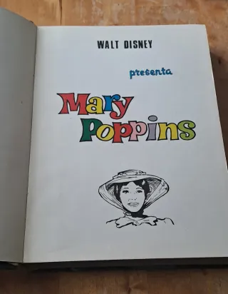 Libro antiguo Walt Disney 1968
