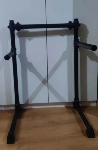 Rack Batería Tubo Negro