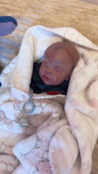 Muñeca Reborn Bebé Durmiendo