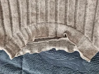 Jersey de punto gris