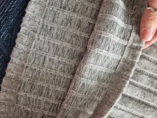 Jersey de punto gris