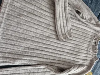 Jersey de punto gris