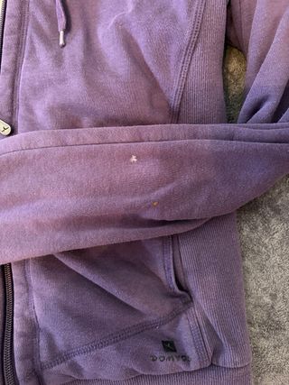 Sudadera Domyos Morada Talla M