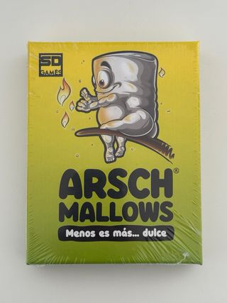 Pack Juego Cartas y Peluche Arschmallows