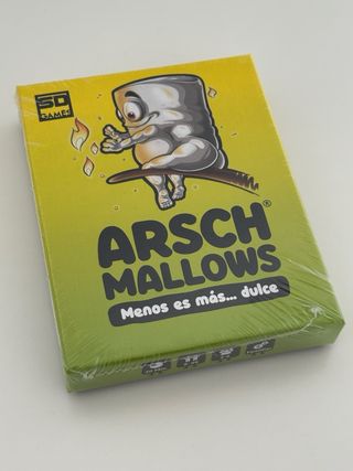 Pack Juego Cartas y Peluche Arschmallows