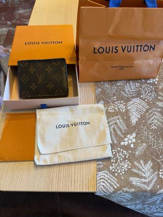 Cartera Louis Vuitton Monogram Marrón