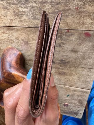 Cartera Louis Vuitton Monogram Marrón