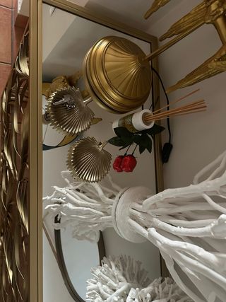 Consola recibidor metal