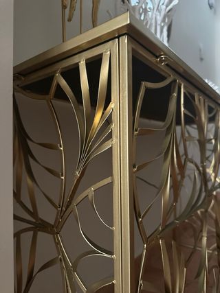 Consola recibidor metal