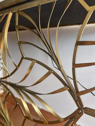 Consola recibidor metal