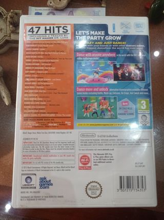 Juego Nintendo Wii. Justo Dance