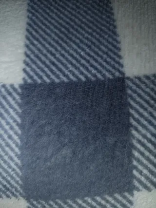 Funda Nórdica Coralina Azul  y Blanca Cama 90