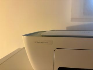 Impresora HP Blanca y Verde