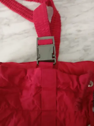 Mono de Nieve Rojo Talla M