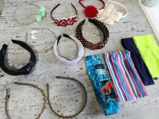 Lote Diademas y Cintas Pelo Mayoral Desigual