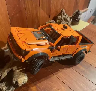 Maqueta Ford Raptor F150 Naranja