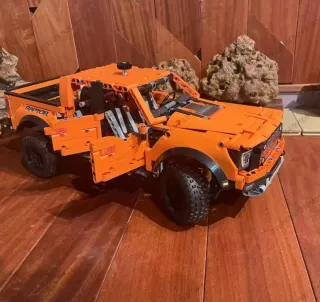 Maqueta Ford Raptor F150 Naranja