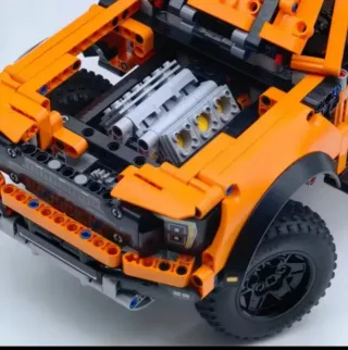 Maqueta Ford Raptor F150 Naranja