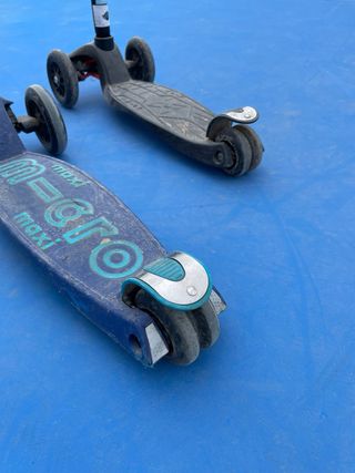 2 Patinetes Micro Maxi 3 Ruedas, 25 euros cada uno