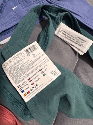 Pack 4 tangas algodón XS