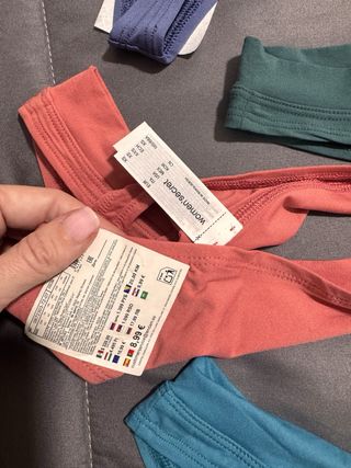 Pack 4 tangas algodón XS