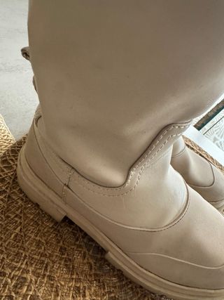 Botas Zara Beige