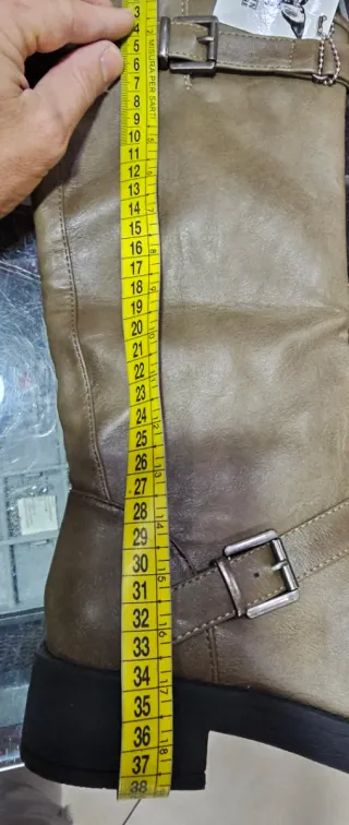 Stivali donna color tortora taglia 37