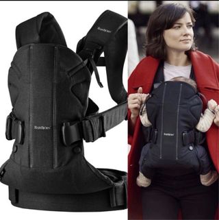 Mochila Portabebés BabyBjörn One Negra POCO USO