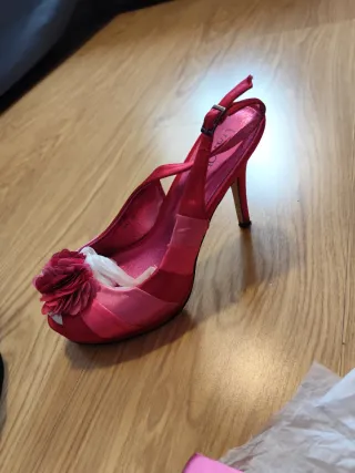 Lote 9 pares zapatos fiesta talla 39