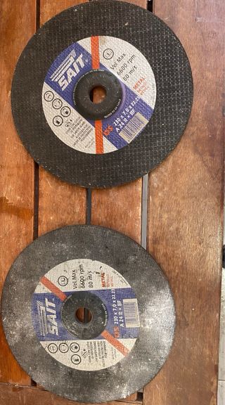 2 Discos Corte Metal SAIT 230mm