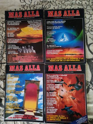 Revista Más Allá 1991 Año Completo + 2 Monográfico