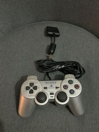 Mando PS2 Plata Sony original