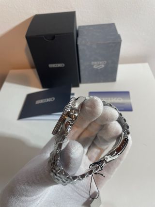 Seiko 5 Sports GMT Negro/ Reloj hombre precintado