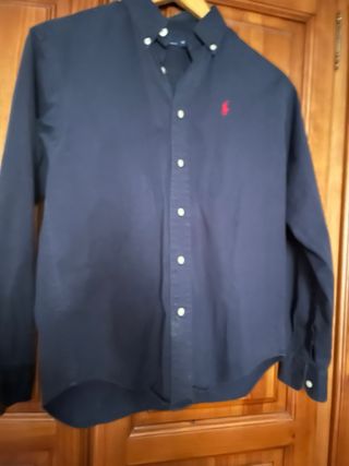 Camisa Polo Ralph Lauren niño azul M