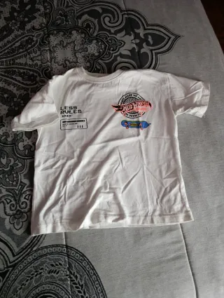 Camiseta Hot Wheels Talla 6-7