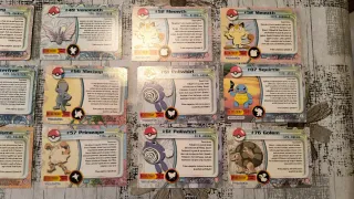 Set Carte Pokemon Topps Trading Cards TV Animation