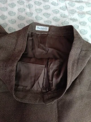 Traje Burberrys Marrón y Beige