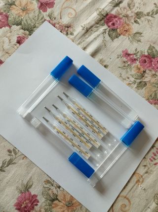 5 armpit clinical thermometer anni 80/90 vintage