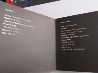 Medalla Bronce Goya y Moneda Plata 2000 Pesetas