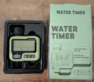 Temporizador de riego para jardín