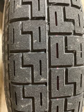 Rueda de repuesto galleta Saab 93 de 2006