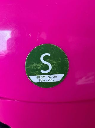 Casco de esquí Wed’ze talla S rosa y negro