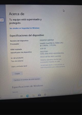 Portátil HP Intel Core i5 1TB HDD